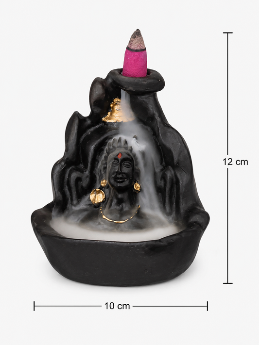 Aurum Adiyogi™ 5" (12x10cm) Smoke Fountain