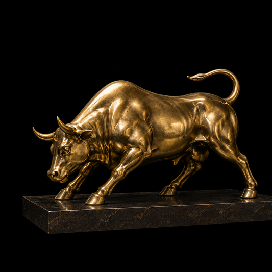 Titan Bull™ Executive Desk Sculpture