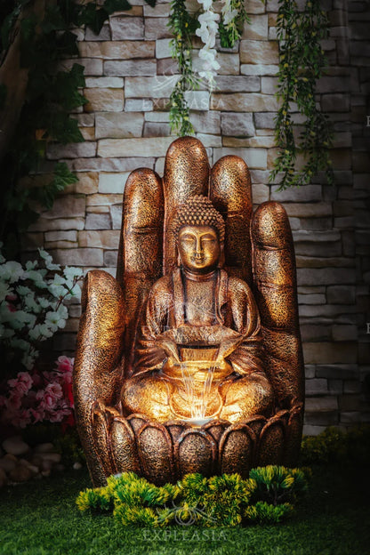 Bodhi Guardian™ Buddha Waterfall Fountain