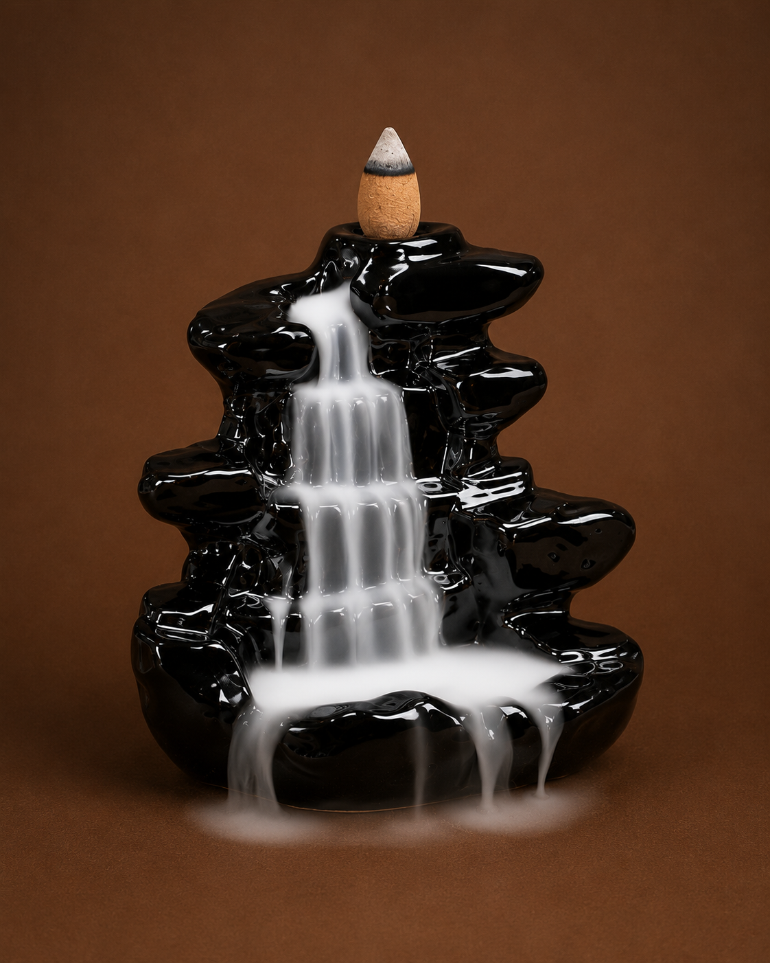Obsidian Falls™ Smoke Fountain