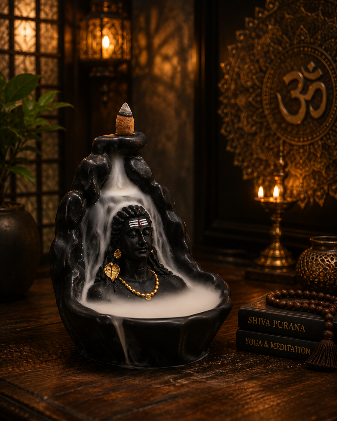 Aurum Adiyogi™ Smoke Fountain