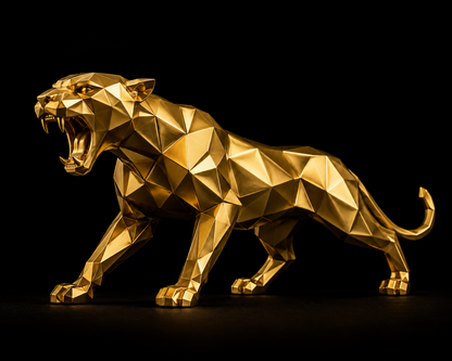 Aurum Apex™ Jaguar Sculpture