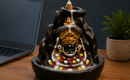 Shyam Kripa™ Smoke Fountain (12x10cm) 5.5" with 100 FREE dhup sticks