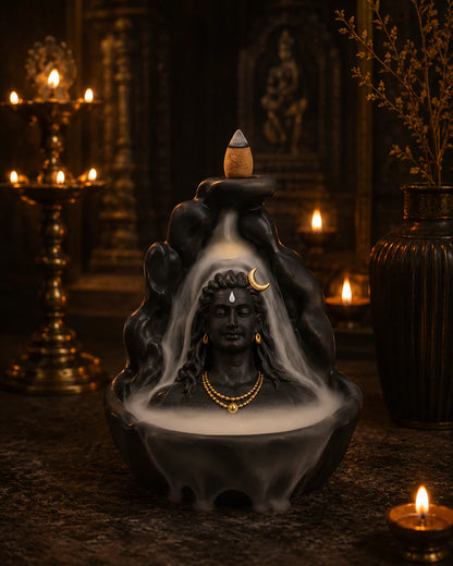 Aurum Adiyogi™ 5" (12x10cm) Smoke Fountain